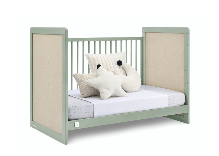 Sage Green and Natural (368) 15-babyGap Liam 4-in-1 Convertible Crib