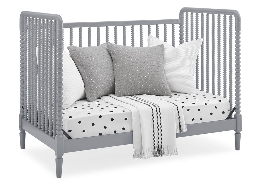Grey (026) 6-Saint 4-in-1 Convertible Crib
