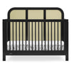 DCB: Ebony with Textured Almond (1507) 9-Theo 6-in-1 Convertible Crib