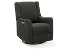 DCB: Dark Grey (1455) 16-Mercer Electronic Power Recliner and Swivel Glider with USB-A and Type-C Ports in Stain-Resistant Performance Fabric