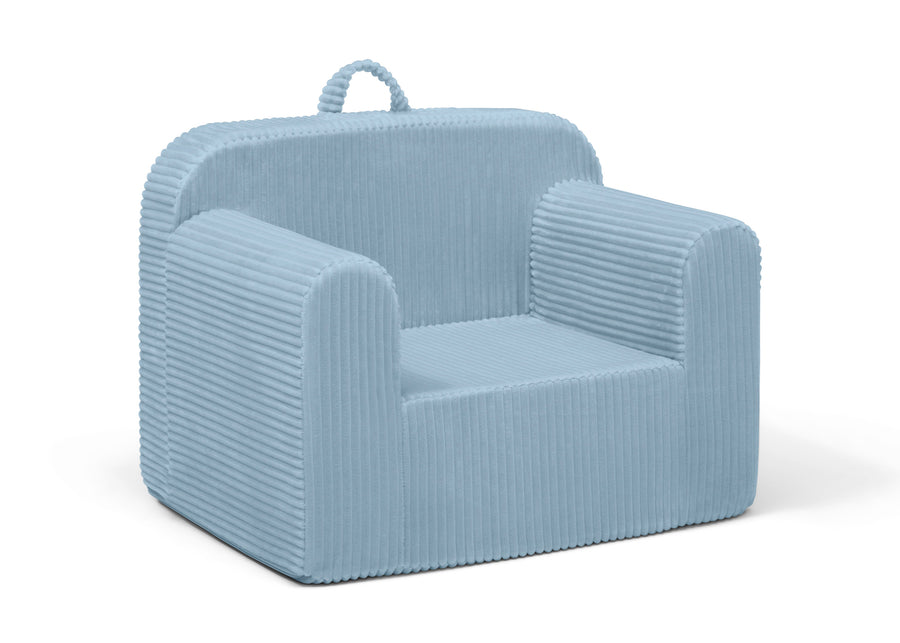 Blue (1670) 5-Cozee Corduroy Chair