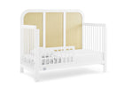 Bianca White with Textured Almond (1508) 13-Theo 6-in-1 Convertible Crib