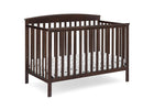 Walnut Espresso (1324) 23-Hanover 6-in-1 Convertible Baby Crib