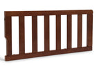Wooden baby crib rail on a white background 53-Toddler Guardrail (0081)