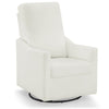 DCB: Pearl (1457) 27-Andie Nursery Glider Swivel Chair with Stain-Resistant LiveSmart Fabric