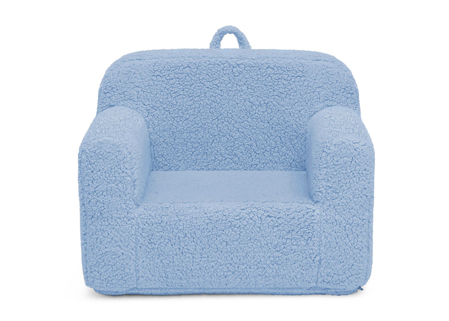 Powder Blue (1291) 21-Cozee Sherpa Chair for Kids