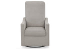 Light Grey (1458) 7-Andie Nursery Glider Swivel Chair with Stain-Resistant LiveSmart Fabric