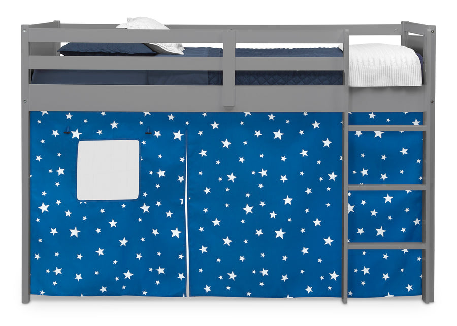 Stars (3207) 8-Bed Tent - Curtain Set for Twin Loft or Bunk Bed (Bed Sold Separately)
