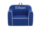 Blue and White (1193) 7-Personalized Cozee Chair for Kids