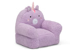 Purple (1616) 4-Unicorn Cozee Buddy Chair
