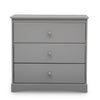 DCB: Grey (026) 3-Skylar 3 Drawer Dresser with Changing Top
