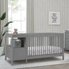 Grey (026) 10-Zoe 5-in-1 Convertible Crib and Changer