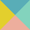 Product variant - White with Blue/Orange/Pastel (1290)