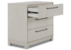 Rustic Mist (1373) 4-Rustic 3 Drawer Dresser with Interlocking Drawers