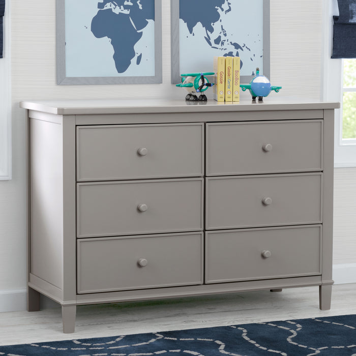 tevmyglusftpglaxyu0d 2-Haven 6 Drawer Dresser with Interlocking Drawers