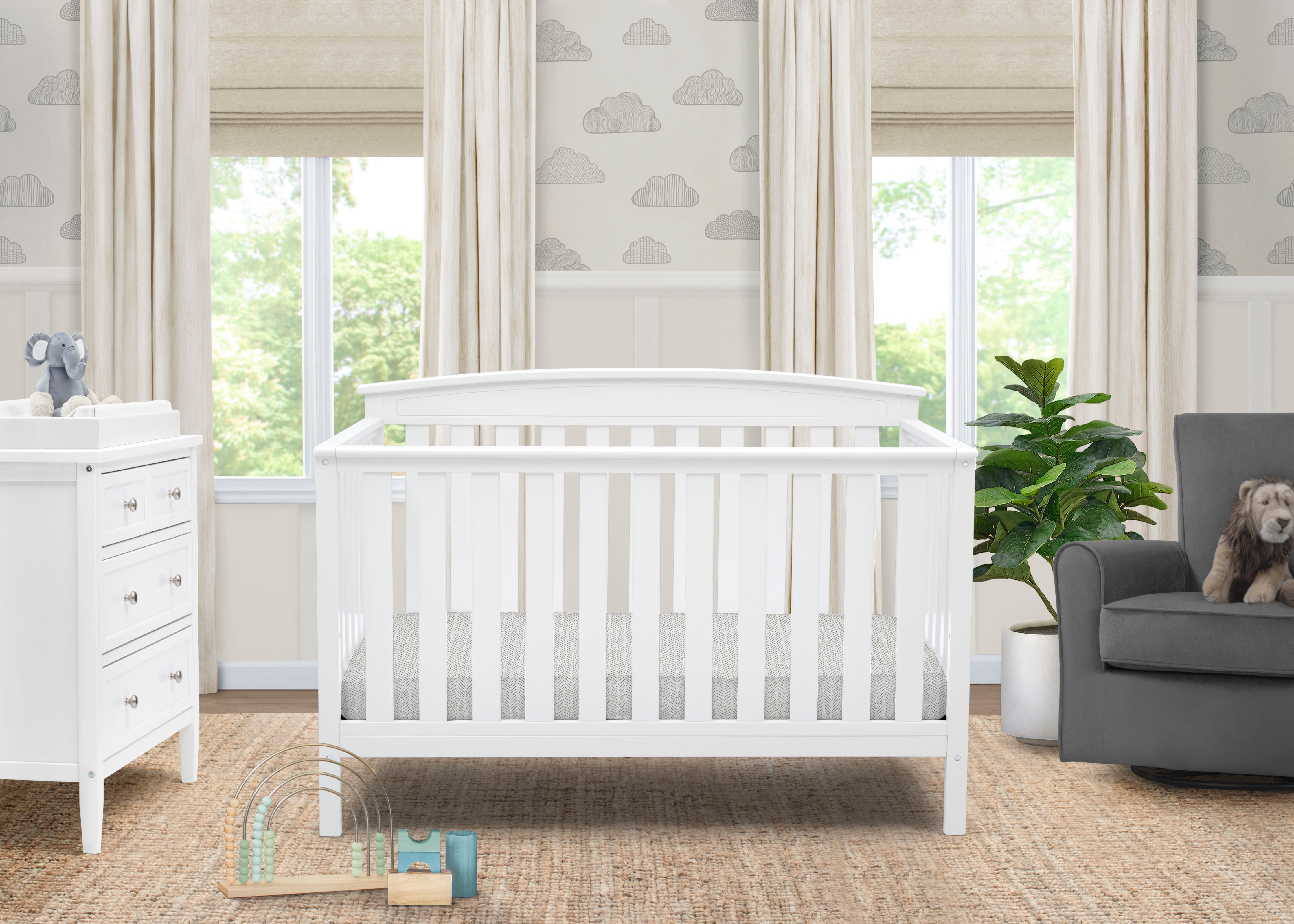Gateway 4-in-1 Convertible Crib - Delta Children