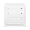 Bianca White (130) 7-Remy 3 Drawer Dresser with Changing Top