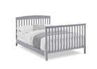 Grey (026) 14-Hanover 6-in-1 Convertible Baby Crib