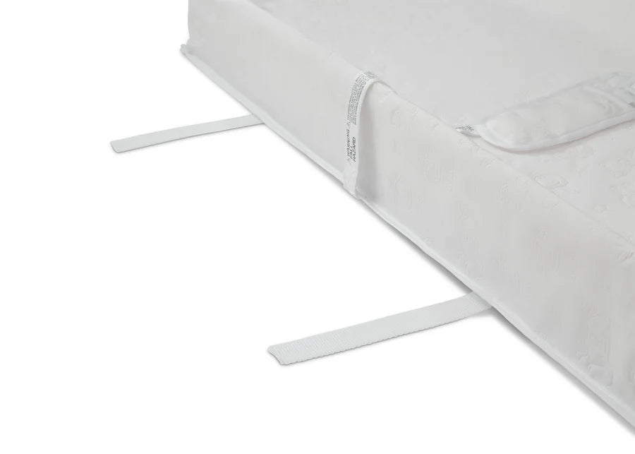 White (100) 6-Perfect Sleeper 2-in-1 Deluxe Pillow Top Changing Pad & Portable Changing Mat