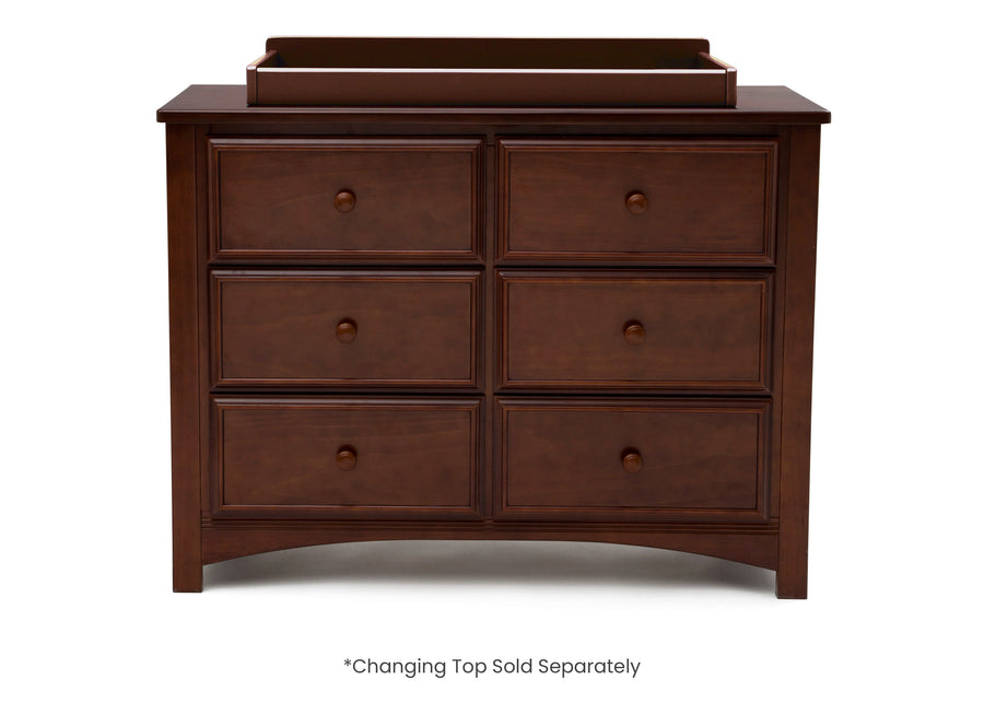 Espresso Truffle (208) 11-Summit 6 Drawer Dresser