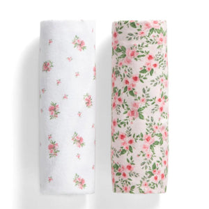 100% Cotton Flannel Baby Receiving Blankets - 2 Pack 23