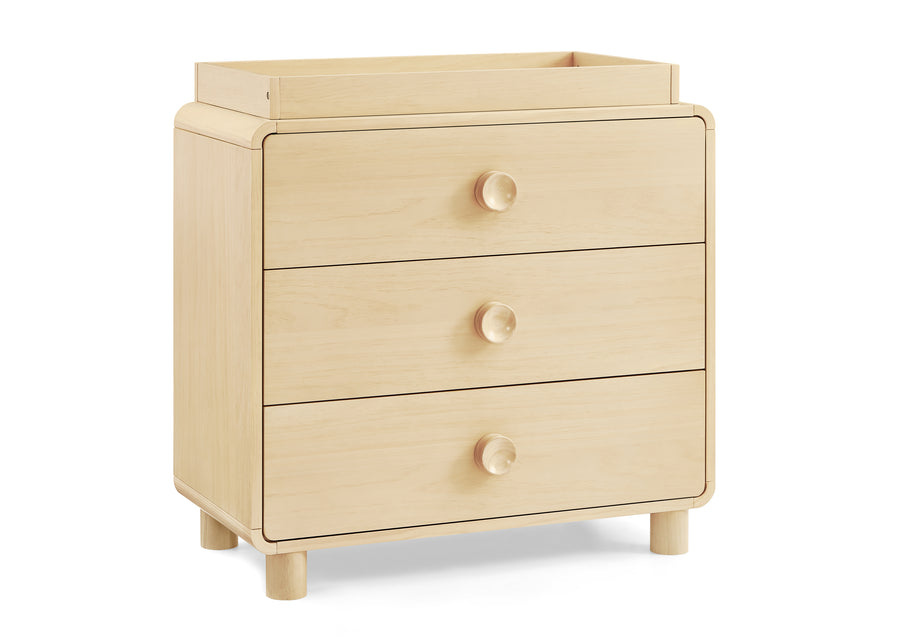 Natural Sandstone (1544) 10-Ari 3 Drawer Dresser with Changing Top