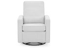 Dovetail Grey (1522) 10-Luna Nursery Swivel Glider