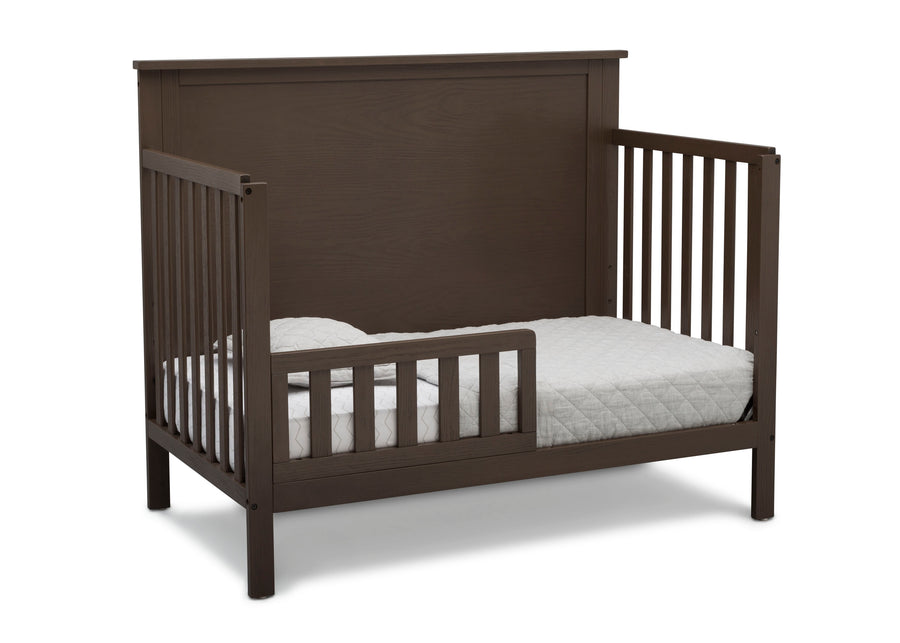 Textured Cocoa (1350) 17-Middleton 4-in-1 Convertible Baby Crib