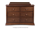 Chocolate (204) 11-Bentley 6 Drawer Dresser