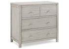 Rustic Mist (1373) 10-Cambridge 3 Drawer Dresser with Interlocking Drawers