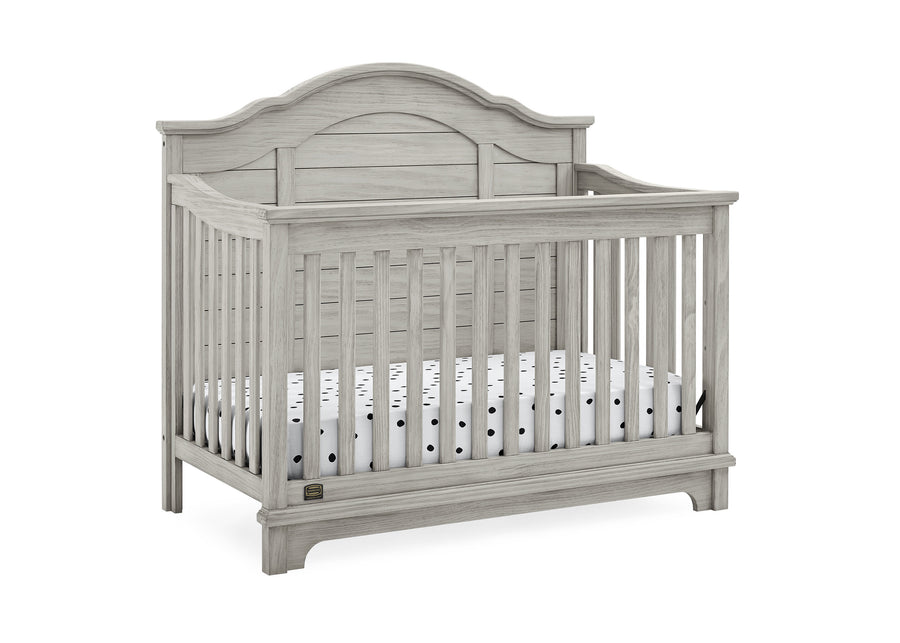 Rustic Mist (1373) 26-Asher 6-in-1 Convertible Crib