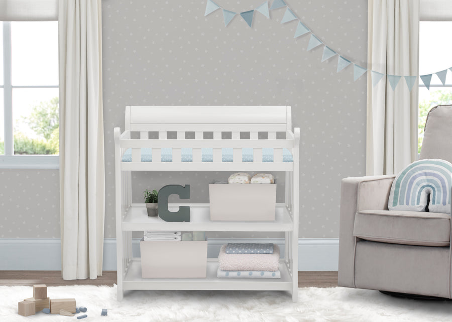 White (100) 14-Eclipse Changing Table