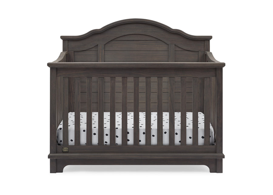 Rustic Grey (084) 9-Asher 6-in-1 Convertible Crib