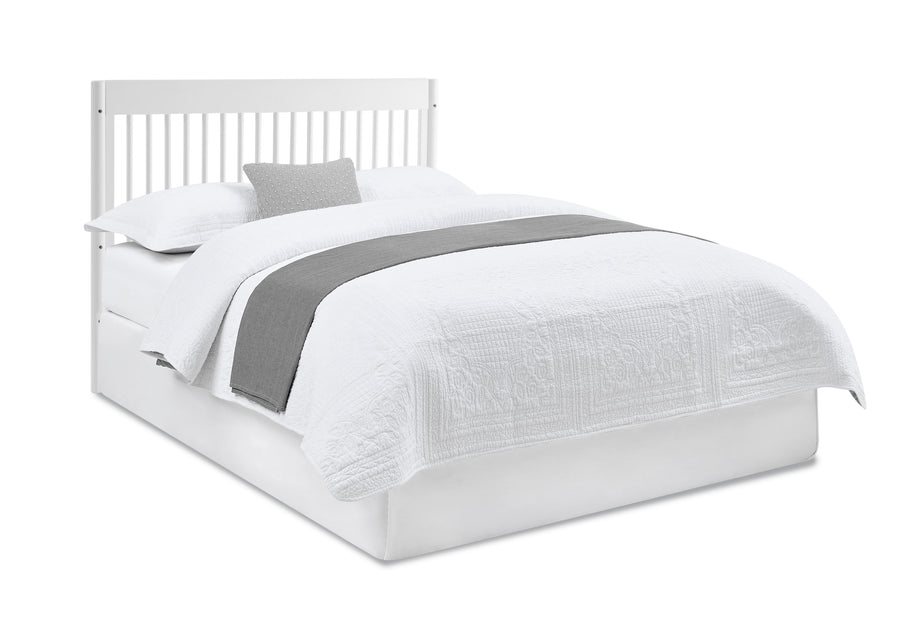 Bianca White (130) 16-Brooks 6-in-1 Convertible Crib