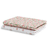 DCB: Pink Floral (3034) 6-100% Cotton Flannel Baby Receiving Blankets - 2 Pack