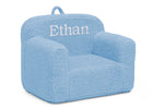Powder Blue (1291) 18-Personalized Cozee Sherpa Chair for Kids