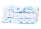 Blue Botanicals (3035) 5-100% Organic Cotton Fitted Crib Sheets - 3 Pack