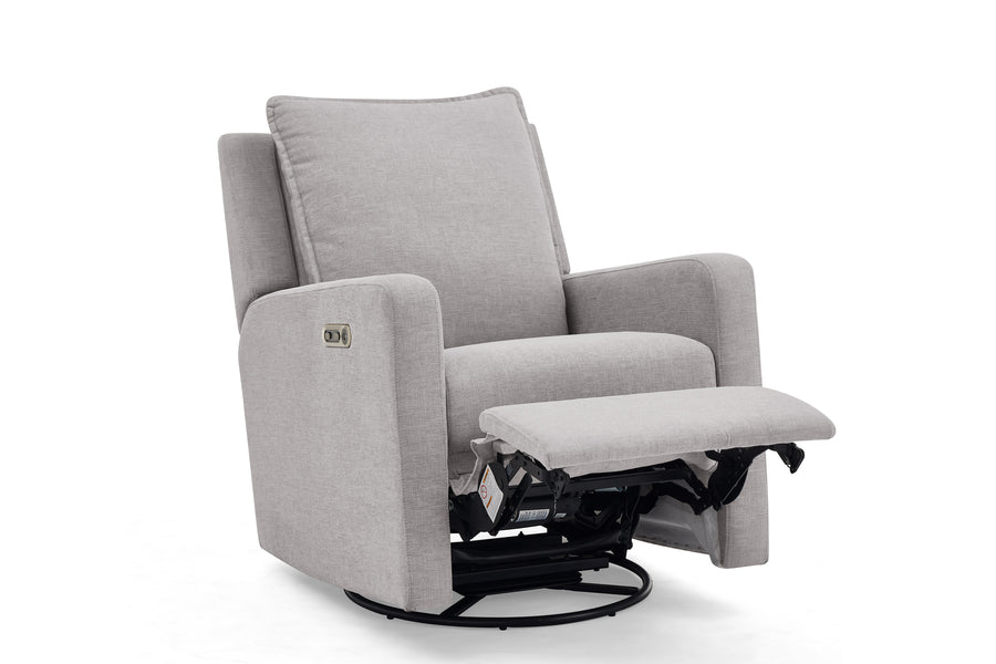 Ash (1547) 11-babyGap Harlowe Power Recliner with USB-A and Type-C Ports in Stain-Resistant Performance Fabric