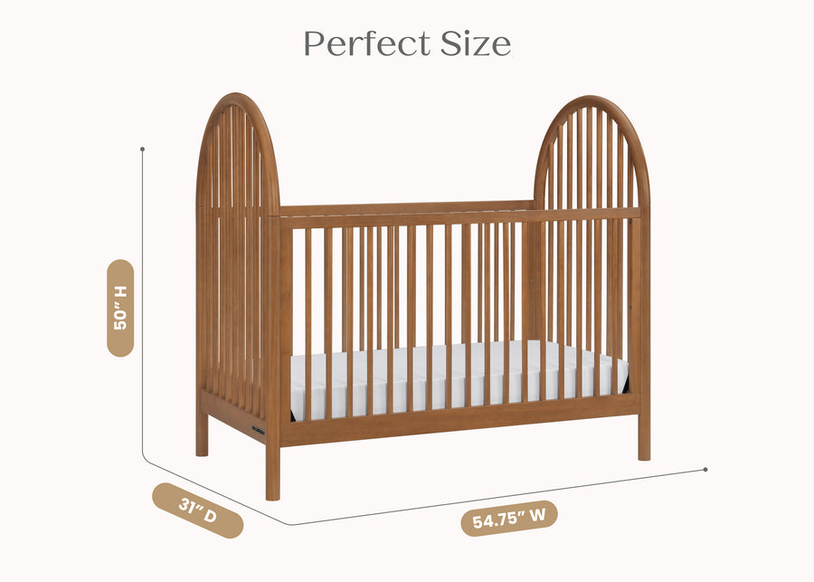 Chestnut (836) 19-Cannon 4-in-1 Convertible Crib