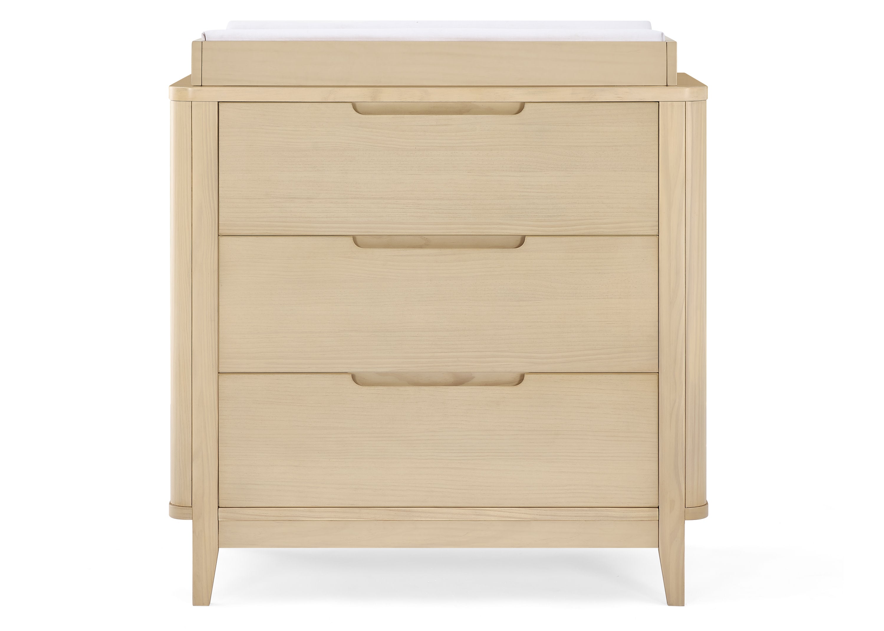 Noah 3 Drawer Dresser with Changing Top and Interlocking