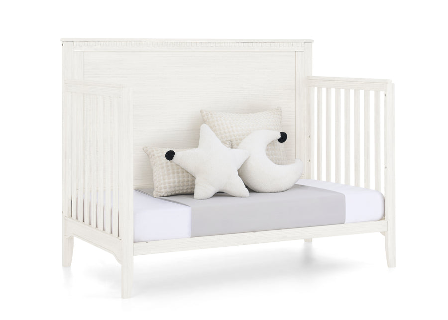 Antique White (1545) 11-Kendall 6-in-1 Convertible Crib