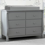 Canton / Eclipse 6 Drawer Dresser with Interlocking Drawers