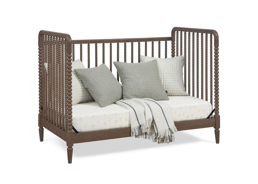Teak Brown (1526) 26-Saint 4-in-1 Convertible Crib