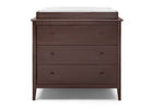 Walnut Espresso (1324) 7-Casey 3 Drawer Dresser
