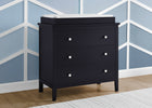 Midnight Grey (1360) 2-Campbell 3 Drawer Dresser