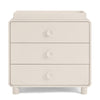 DCB: Soft Beige (1560) 26-Ari 3 Drawer Dresser with Changing Top