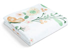 Floral (1287) 4-Personalized Milestone Baby Blanket