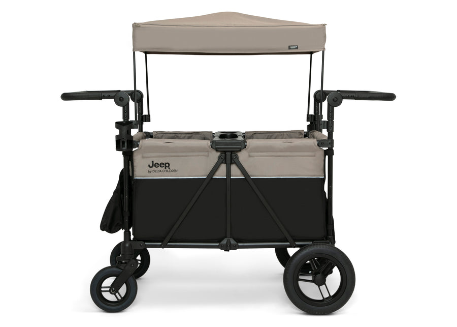Black and Tan (2473) 8-Gladiator 4-Seater Stroller Wagon