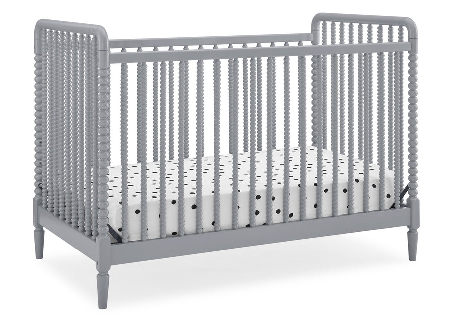 Grey (026) 3-Saint 4-in-1 Convertible Crib