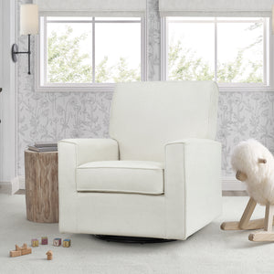 Light Cream (778) 15-Sophie Nursery Glider Swivel Chair with LiveSmart Fabric